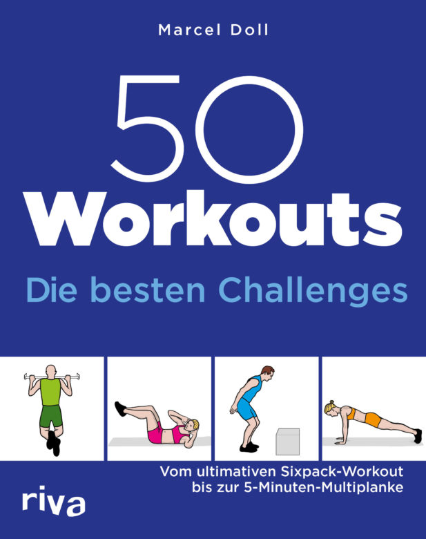 Buchempfehlung „50 Workouts – Die besten Challenges“ von Marcel Doll